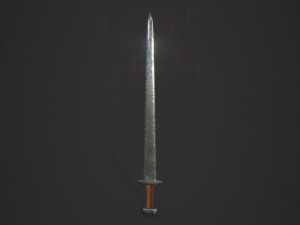 knight sword Modello 3D