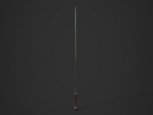 knight sword Modello 3D