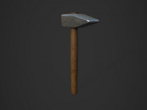 garden tools pack 3D Model