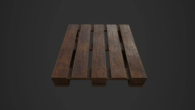 palette 3D Model .c4d .max .obj .3ds .fbx .stl .blend 
