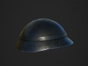 ww2 helmet 3D Model