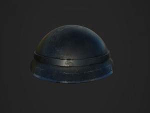 ww2 helmet Modelo 3D