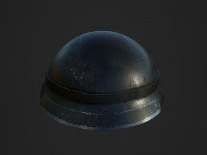 ww2 helmet Modelo 3D