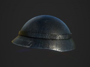 ww2 helmet Modelo 3D
