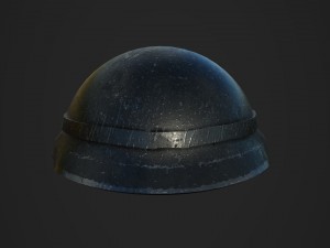 ww2 helmet Modelo 3D