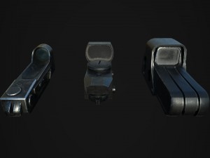 tactical sights pack 3D Model