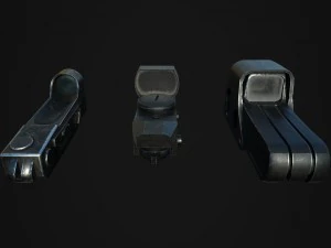 tactical sights pack 3D Model