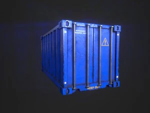 Versandbeh&auml;lter 3D Modell