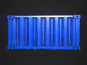 cont&ecirc;iner de transporte Modelo 3D