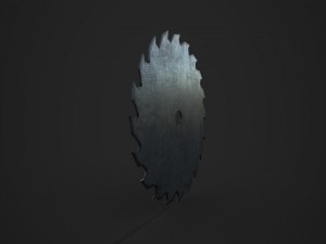 saw blade 3D Model