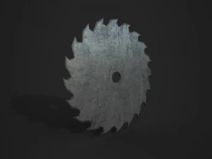 saw blade 3D Model