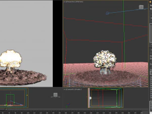 nuclear explosion phoenixfd 3D Model