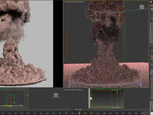 nuclear explosion phoenixfd 3D Model