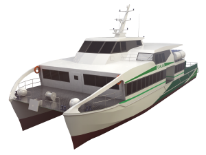 great looking 3d model of yacht 3D Model