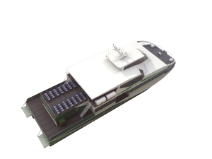 great looking 3d model of yacht 3D 모델
