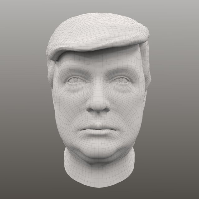 donald trump bust 3D Модель .c4d .max .obj .3ds .fbx .stl .blend