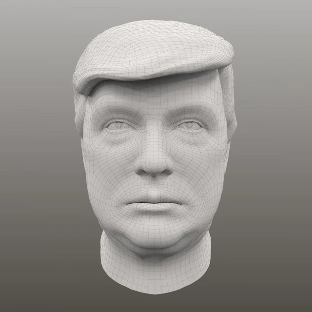 donald trump bust 3D Model .c4d .max .obj .3ds .fbx .stl .blend 