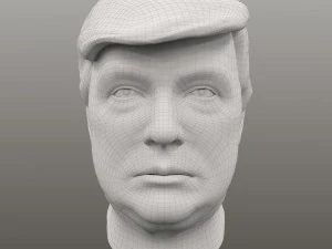 도널드 트럼프 흉상 3D 모델