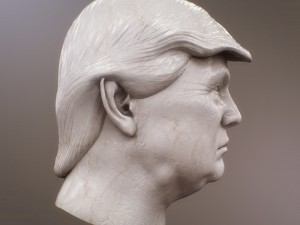 donald trump bust 3D Модель