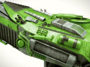 spaceship dropship 3D Model