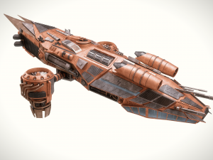 spaceship collection 3D Model
