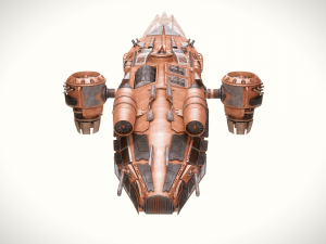 spaceship collection 3D Model