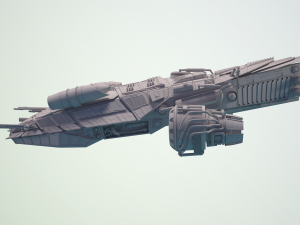spaceship collection 3D Model
