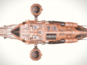 spaceship collection 3D Model
