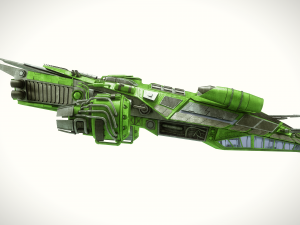 spaceship collection 3D Model