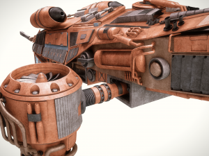 spaceship collection 3D Model