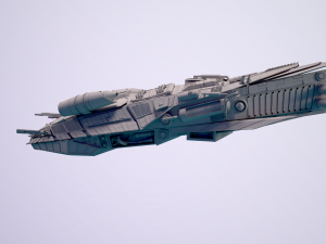 spaceship collection 3D Model
