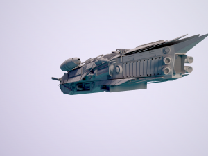 spaceship collection 3D Model
