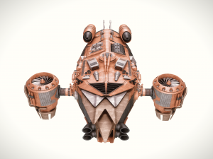 spaceship collection 3D Model