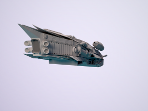 spaceship collection 3D Model