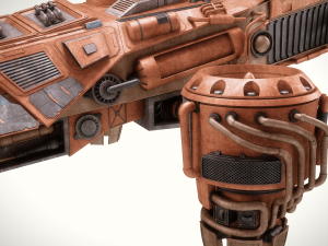 spaceship collection 3D Model