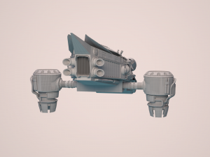 spaceship collection 3D Model