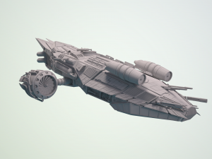 spaceship collection 3D Model