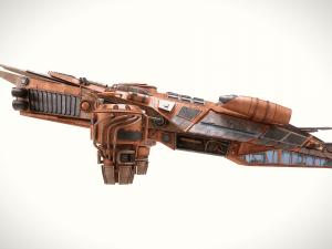spaceship collection 3D Model