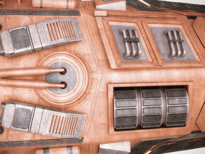 spaceship collection 3D Model