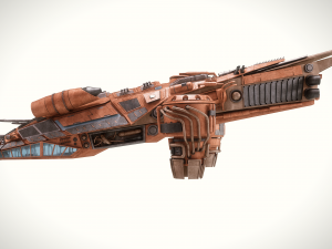 spaceship collection 3D Model