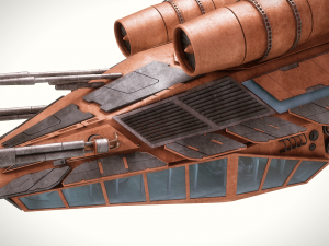 spaceship collection 3D Model