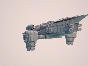 spaceship collection 3D Model