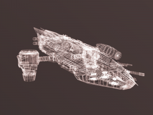 spaceship collection 3D Model