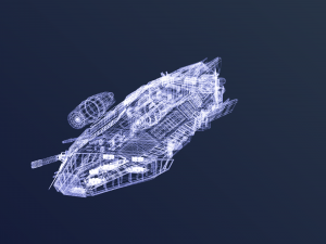 spaceship collection 3D Model