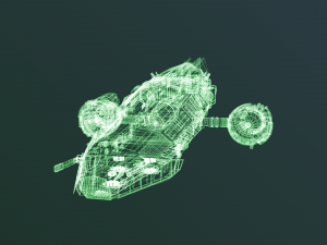 spaceship collection 3D Model
