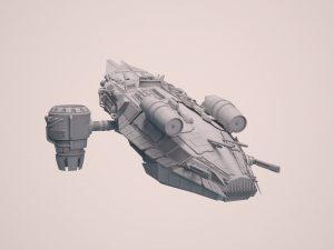 spaceship collection 3D Model