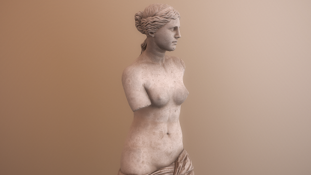 venus de milo 3D Model .c4d .max .obj .3ds .fbx .stl .blend 