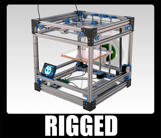 reprap 3d printer 3D Модель .c4d .max .obj .3ds .fbx .stl .blend 