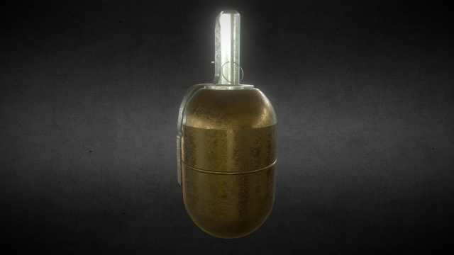 rgd-5 grenade 3D Model .c4d .max .obj .3ds .fbx .stl .blend 