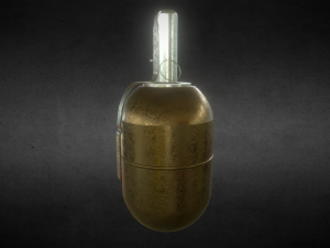 rgd-5 grenade Model 3D